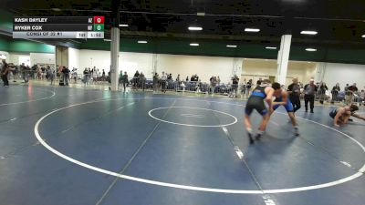 165 lbs Consi Of 32 #1 - Kash Dayley, AZ vs Ryker Cox, NY