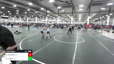 58 lbs Consolation - Aaron Sanchez, Chain Gang vs Kain Lopez, Yuma Chain Gang