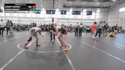 157 lbs Round 1 (6 Team) - Gunner Gossett, Garnett Trained vs Garrett Newman, Phoenix WC