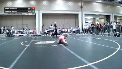 88 lbs Final - Rane Mitchell, Bay Area Dragons WC vs Harlym Ward, Bear River WC