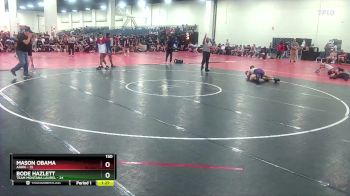 150 lbs Round 5 (10 Team) - Bode Hazlett, Team Montana Laurel vs Mason Obama, AAWA