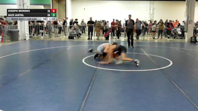 128 lbs Round Of 16 - Joseph Moreno, CA vs Jack Jastal, OH