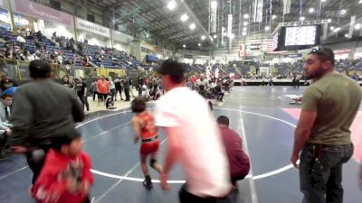 62 lbs Consi Of 16 #2 - Novalie Nelson, Alamosa Wrestling vs Garrison Overton, Athlos Wrestling