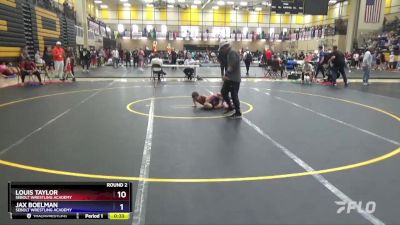 56 lbs Round 2 - Louis Taylor, Sebolt Wrestling Academy vs Jax Boelman, Sebolt Wrestling Academy