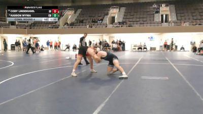 215 Championship Bracket Cons. Round 4 - Cody Lindekugel, Brandon Valley vs Kasson Wynia, Kasson-Mantorville