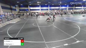 114 lbs Rr Rnd 2 - Damien Pinedo, Legacy WC vs Andrew Rodriguez, Dog Pound WC