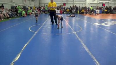 B-55 lbs Consi Of 8 #1 - Benson Nolan, WV vs Brantley Barnes, MI