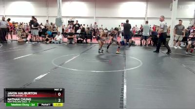 60 lbs Round 1 (6 Team) - Javon Haliburton, Quaker Nation vs Nathan Chung, New England Gold