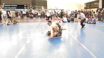 116 lbs Semifinal - Brennen Veverka, Revival X vs Kurt Pellegrino, Ruthless Blue - MSE