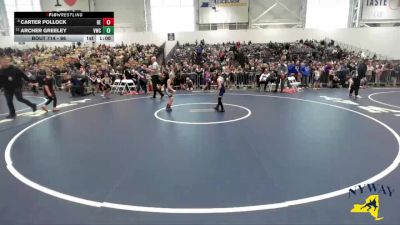 66 lbs Quarterfinal - Carter Pollock, Brawler Elite vs Archer Greeley, Victor Wrestling Club