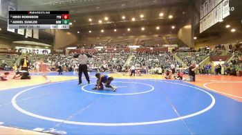 55 lbs Semifinal - Adriel Sumler, Mighty Bluebirds Wrestling vs Heidi Robinson, Panther Youth Wrestling-CPR