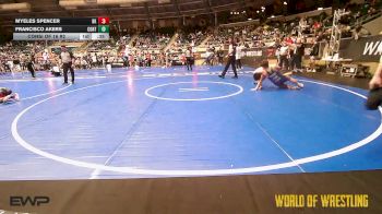 160 lbs Consi Of 16 #2 - Myeles Spencer, Bad Karma vs Francisco Akers, Contender Wrestling Academy