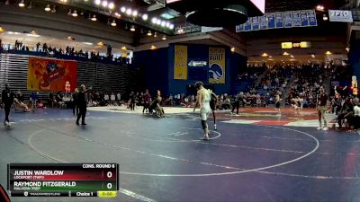 150 lbs Cons. Round 6 - Raymond Fitzgerald, Malvern Prep vs Justin Wardlow, Lockport (Twp.)