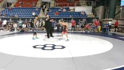 100 lbs Champ. Rd Of 32 - Axel Cuevas, Colorado vs Kylan Nakamura, Hawaii