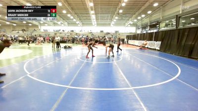 132 lbs Round Of 16 - Javin Jackson-Bey, TX vs Brady Mercer, CA