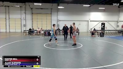 165 lbs Round 3 (6 Team) - Hunter Bell, Idaho vs Alijah Elefante, Rhode Island White