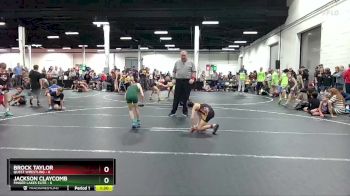 56 lbs Round 5 (8 Team) - Jackson Claycomb, Finger Lakes Elite vs Brock Taylor, Quest Wrestling