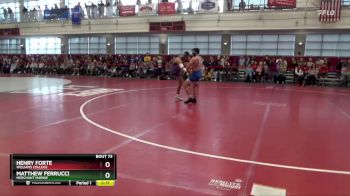 165 lbs Champ. Round 2 - Matthew Ferrucci, Merchant Marine vs Henry Forte, Williams College