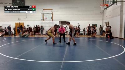 272-344 lbs Cons. Round 1 - Jose Deltoro, East Peoria River Bandits Wres vs Richard Gilmore, Midwest Central Youth Wrestlin