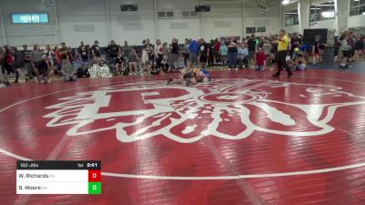 102-J lbs Round Of 16 - William Richards, PA vs Brody Moore, OH
