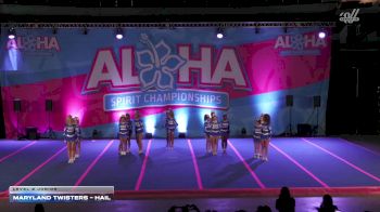 Maryland Twisters - Hail [2025 L2 Junior] 2025 Aloha Trenton Showdown