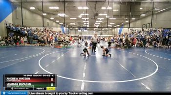 67 lbs Cons. Round 2 - Charles Bracken, Riverton Wolf Pack Wrestling vs Andrew Watson, Elite Wrestling