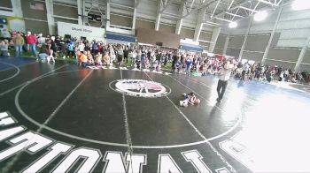 52 lbs 1st Place Match - Grayson Bott, Evanston Elite Wrestling vs Eli Falslev, Top Of Utah