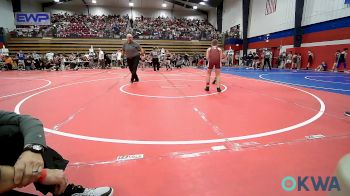 110 lbs Consolation - Hudson Morales, Owasso Takedown Club vs Reid Lauerman, McAlester Youth Wrestling