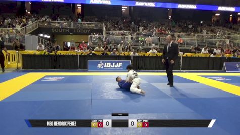 Arthur Yoshiaki Barreto Aratani vs Neo Hendrix Perez 2025 Pan Kids Jiu-Jitsu IBJJF Championship