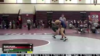 138 lbs Round 2 - Ethan Muir, Smithville vs Blake Wilson, Notre Dame, Burlington