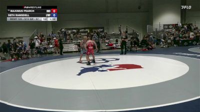 U15 GR - 57 lbs Champ. Round 2 - Maximus Pearch, NWo Wrestling Club vs Seth Ramsdell, Little Falls MN Youth Wrestling