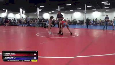 110 lbs Round 2 (8 Team) - Timmy Boda, Florida vs Jawad Bazzi, Michigan Blue