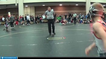 72 lbs Round 4 (6 Team) - Cruz Evans, Untouchables vs Luke Smith, Team Palmetto