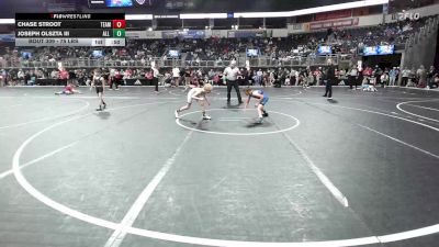 75 lbs 7th Place - Chase Stroot, Team Mascoutah vs Joseph Olszta III, All American Wrestling Club