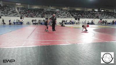 84 lbs Round Of 32 - Jaxon Roller, Bixby vs Cohen Jackson, Blanchard High School