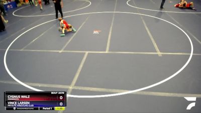 53 lbs 5th Place Match - Cygnus Walz, Minnesota vs Vince Larsen, MN Elite Wrestling Club