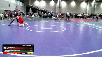 190 lbs Champ. Round 2 - Jim Humphrey, Park Hill vs Demetrius Mcgriff, Pine Creek