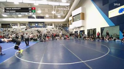 145 lbs Champ. Round 2 - Malia Bornhoft, Severance vs Rya Burke, Central Grand Junction