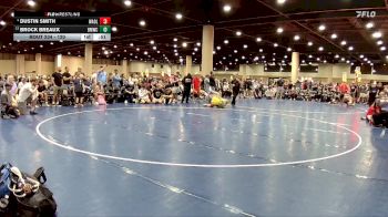 120 lbs Champ. Round 3 - Brock Breaux, Brother Melchior Wrestling Clu vs Dustin Smith, Wrestling Academy Of Louisiana