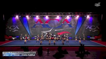 Spirit of Texas - Cod3 Purple [2026 L3 Senior Coed Day 1] 2026 ACA Grand Nationals