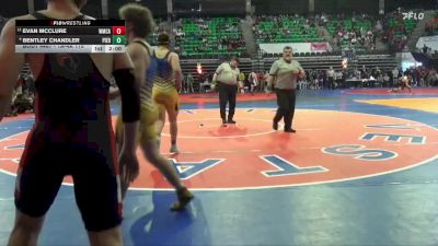 1A-4A 175 3rd Place Match - Evan Mcclure, Westminster Christian Academy vs Bentley Chandler, Piedmont