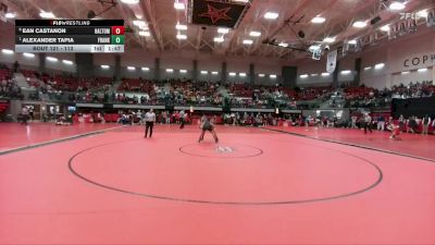 113 lbs Quarterfinal - Alexander Tapia, Franklin vs Ean Castanon, Haltom City Haltom