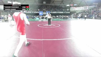 Boys 4A 106 lbs Champ. Round 1 - Nainoa Albeso, Emerald Ridge vs Rodger Constable, Mt. Si