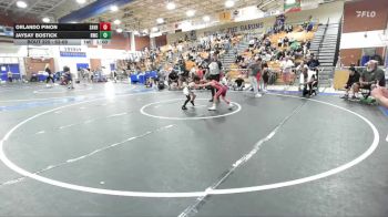 63-69 lbs Semifinal - Jaysay Bostick, Ridgecrest Wrestling Club vs Orlando Pinon, Hemet Youth Wrestling Club