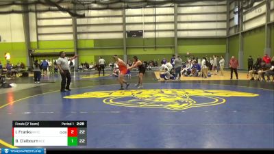 197 lbs Finals (2 Team) - Buddy Claibourn, Neosho Community College vs Isiah Franks, Northwest Kansas Technical College