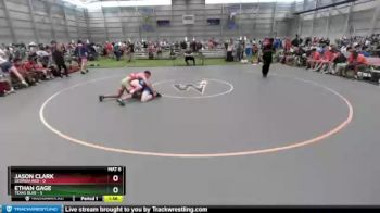 160 lbs Semis & 1st Wrestleback (8 Team) - Jason Clark, Georgia Red vs Ethan Gage, Texas Blue