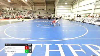 85 lbs Rr Rnd 2 - Jett Johnson, Team Gotcha vs Elijah Wineberg, The Hunt Wrestling Club Orange