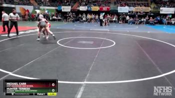 160 lbs Champ. Round 1 - Hunter Terbeek, Student Wrestling Development Program vs Michael Carr, East Anchorage High School