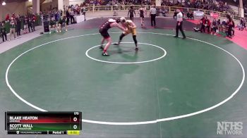 175 lbs Cons. Round 1 - Blake Heaton, Lincoln vs Scott Wall, Battle Mountain