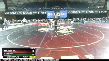 108 lbs Champ. Round 2 - Emily Finley, Big Cat Wrestling Club vs Paige Day, Washington